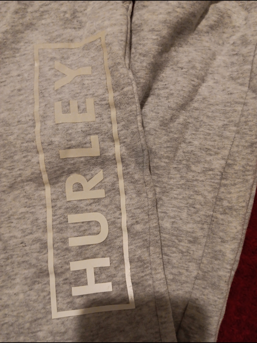 Hurley Gray Logo Sweatshirt
